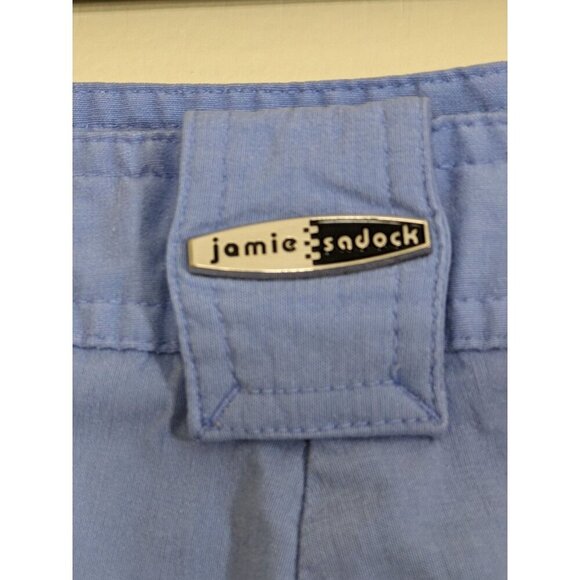 Jamie Sadock Womens Golf Capri Pants Size 10 Lilac Purple Stretch Zip Pockets - Picture 3 of 5